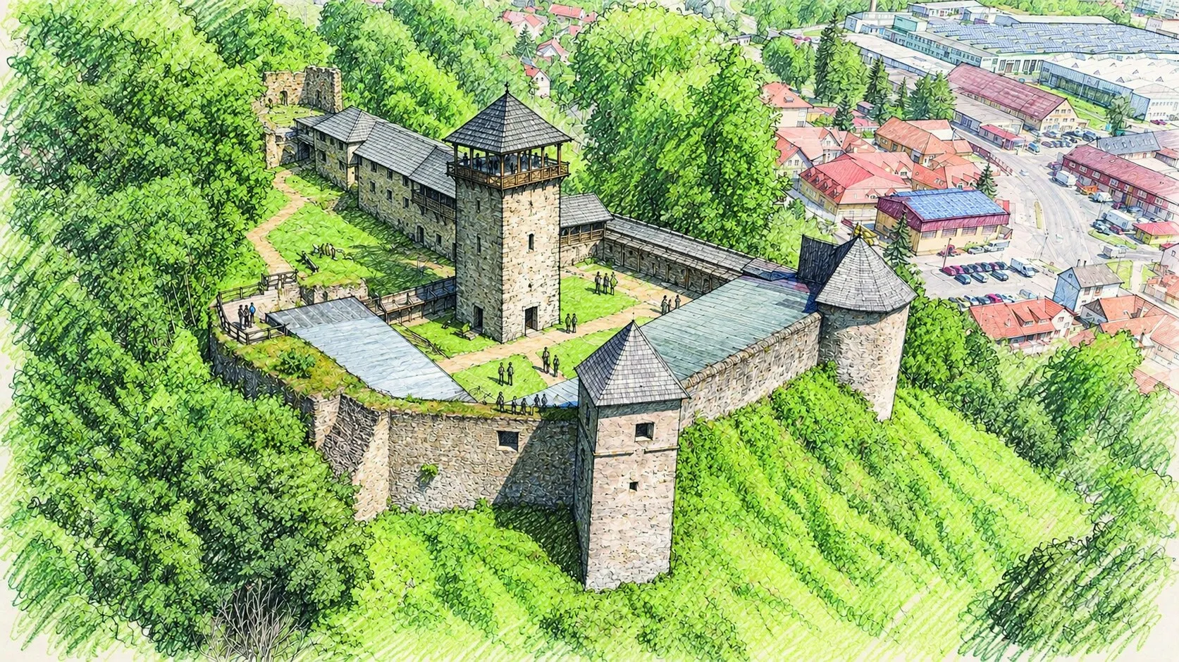 Zřícenina, nebo budoucí kulturní centrum? Je to jen na nás.
