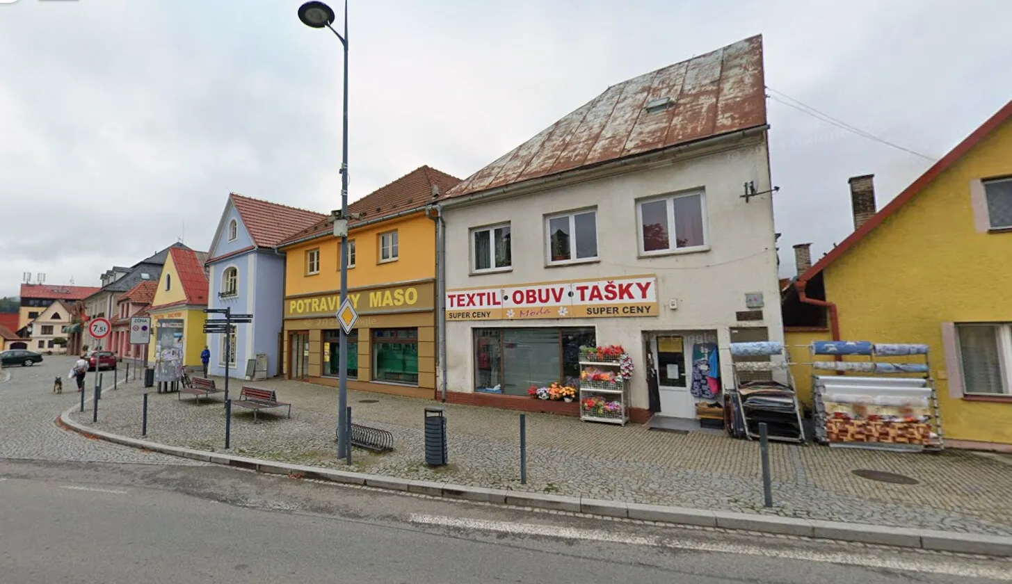 Náměstí v Brumově dnes